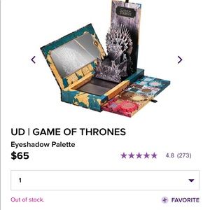 ⚔️Game of Thrones Makeup Bundle⚔️